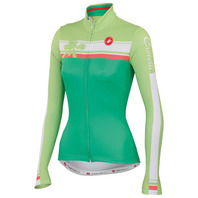 CASTELLI PALMA JERSEY FZ 女款 保暖內刷毛 修身剪裁