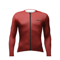 CICLO SLIM FIT JERSEY LS 長袖車衣 -時尚紅