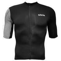 CICLO SS PRO LIGHT JERSEY 男短車衣-黑/斑馬紋