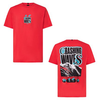 OAKLEY CRASHING WAVE SURF TEE 短T
